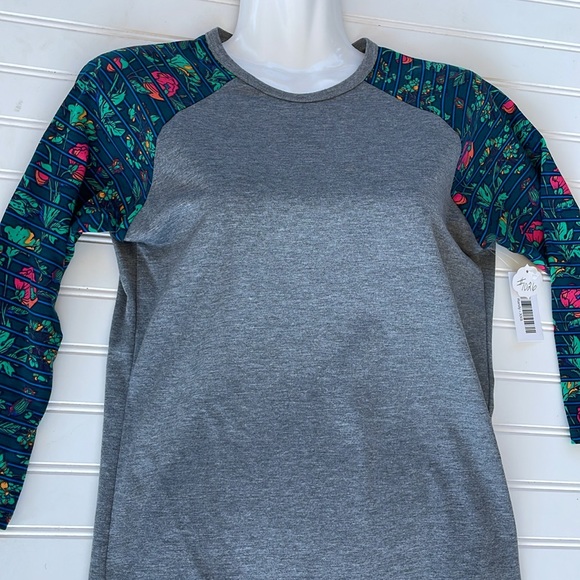 LLR Floral Printed Randy Top-1026 - Picture 10 of 11